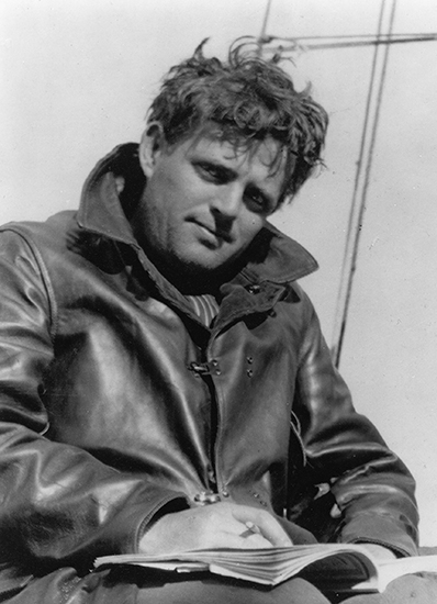 Author and Journalist Jack London often sailed his boat past Martinez enroute from Vallejo to the Delta and back.